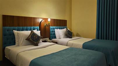اتاق دو تخته تویین هتل ارگ شیراز